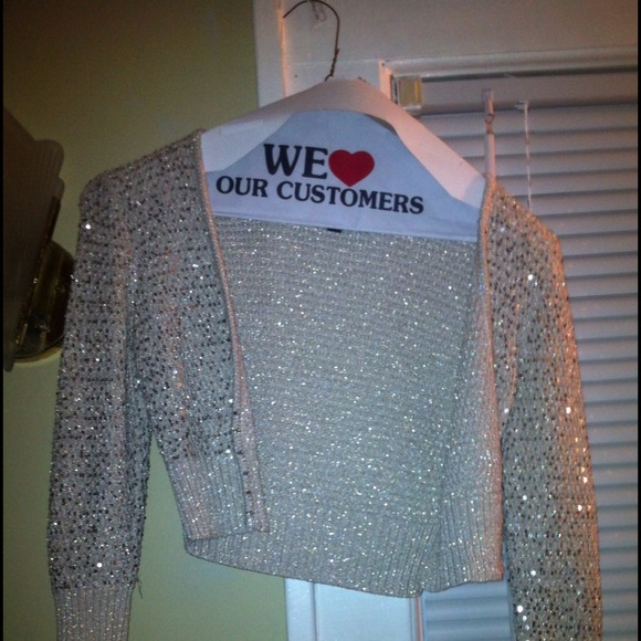Sparkly cardigan