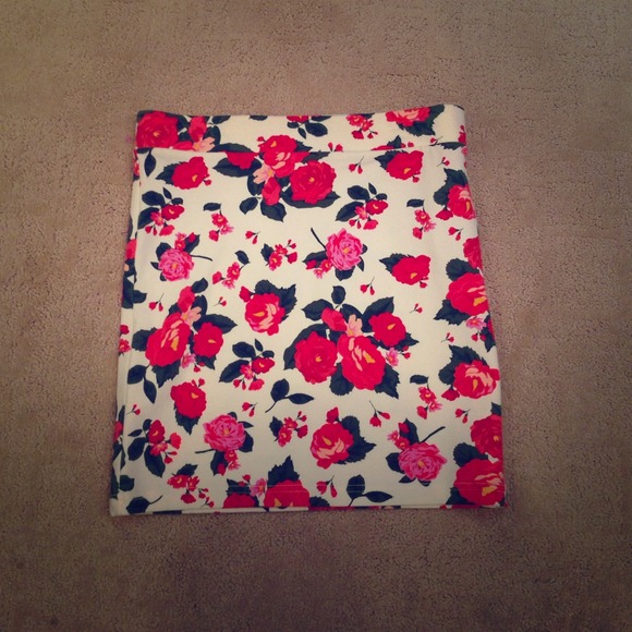 Flower Forever 21 Skirt