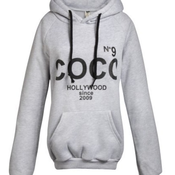 Chanel sweatshirt , grey