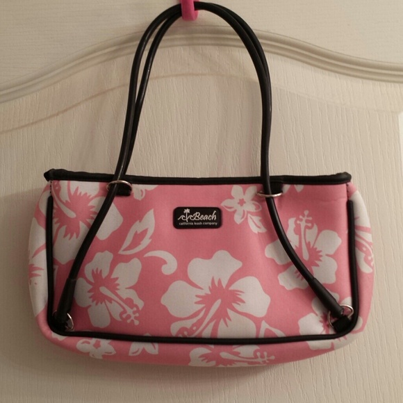 NWOT Pink Floral Purse