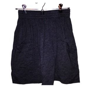 🔵 American Apparel Grey Jersey Pocket Skirt XS