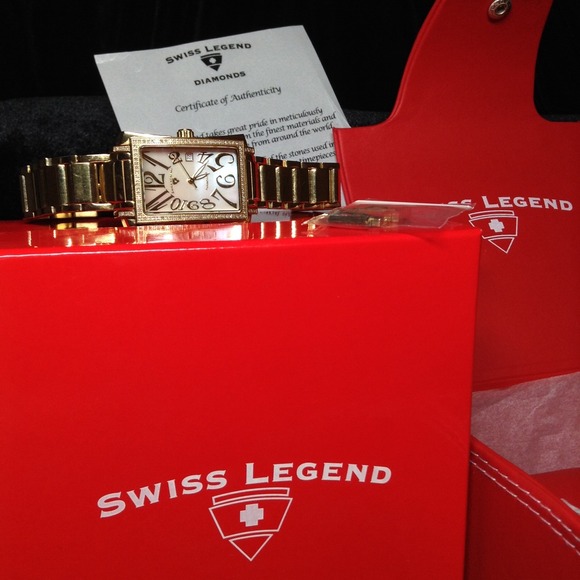 Accessories - 💋 BUNDLED💋Swiss Legend diamond watch & COACH!
