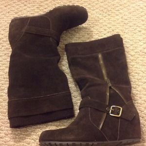Kenneth Cole Reaction Brown Boots