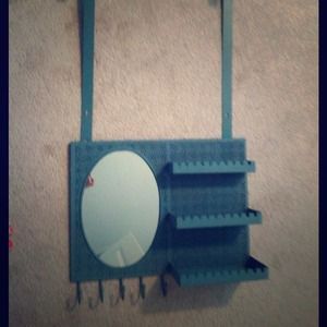 Over the door mirror & jewelry holder!