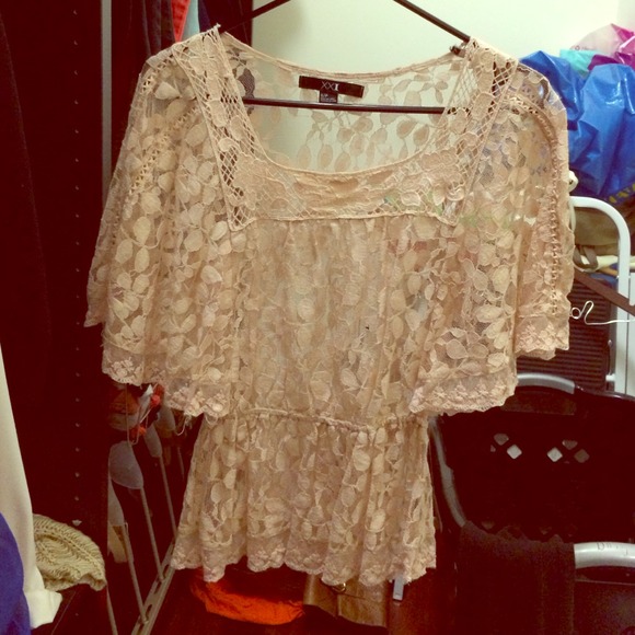 Pink Lace Top