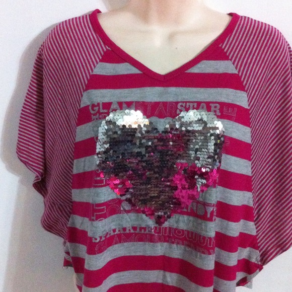 Multi color butterfly shirt