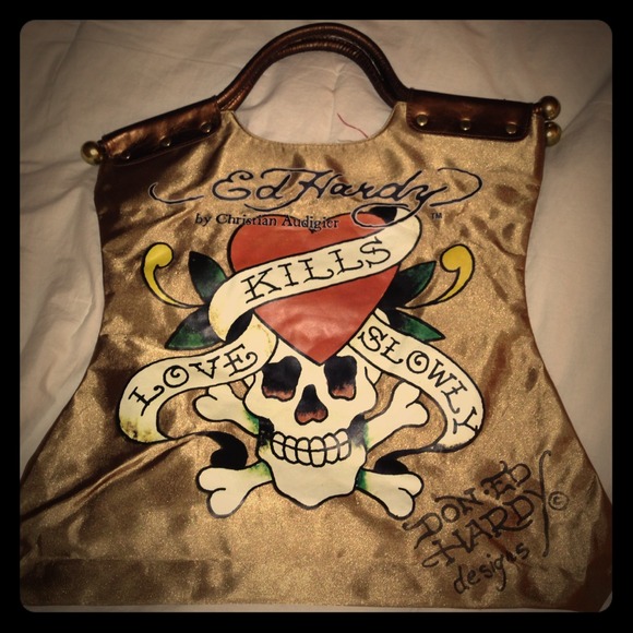 NWOT Ed Hardy handbag