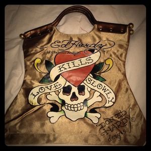 NWOT Ed Hardy handbag