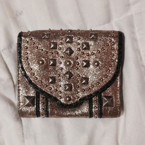 Rose Gold/Silver Betsey Johnson Wallet