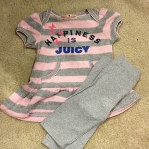 🌟BUNDLE🌟 Baby Girl Juicy Couture outfit