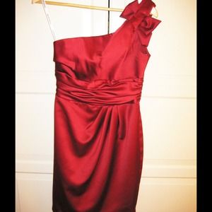 Holiday Red Bow Dress