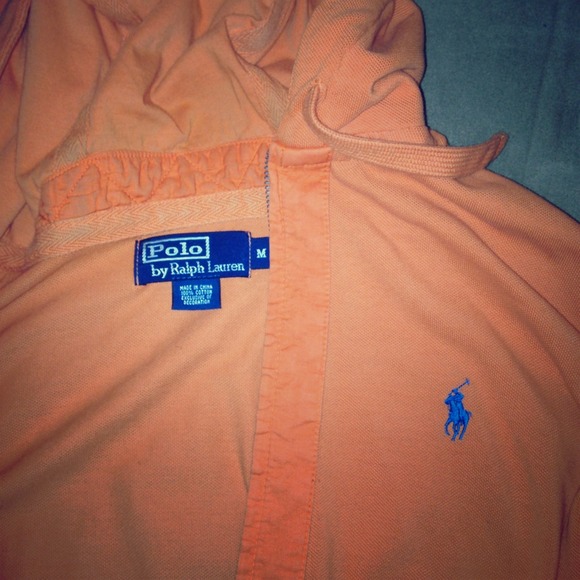 Polo Ralph Lauren zip front hoodie