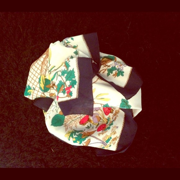 Genuine French silk scarf