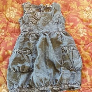 Girls Dkny denim dress