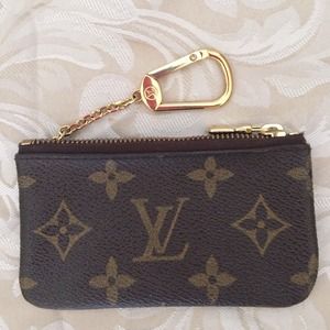 Authentic Louis Vuitton key chain/ mini wallet.