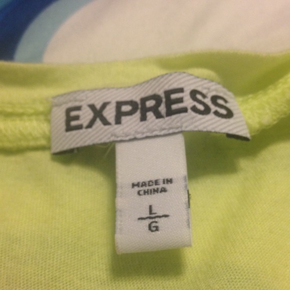 Express Yellow Tank - Picture 3 of 4