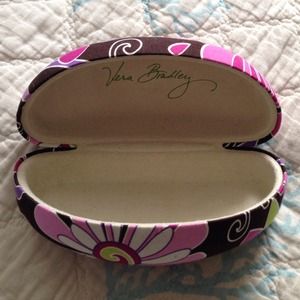 Vera Bradley Purple Punch Eye Glasses Case