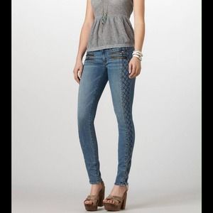 Stretch jeggings ankle jeans