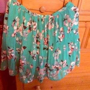 Cute floral skirt