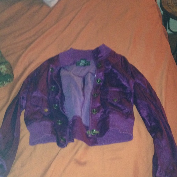 Purple half jacket - Picture 1 of 1