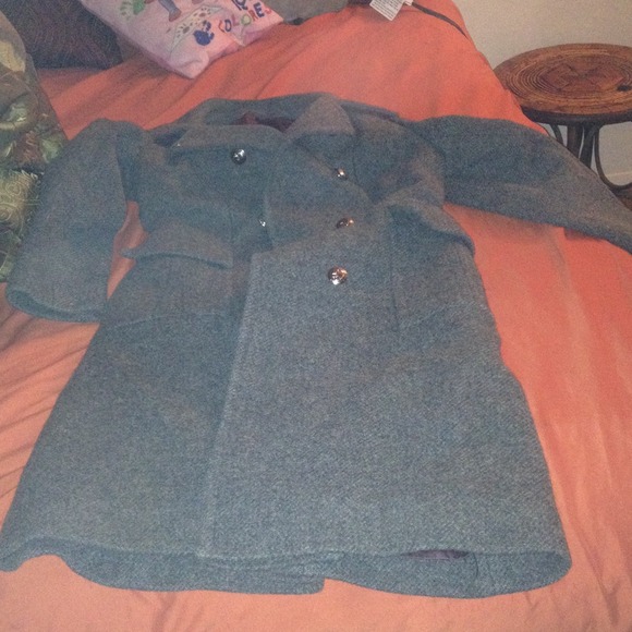 Vintage wool grey coat - Picture 1 of 1