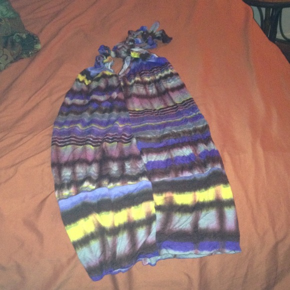 Multi color mini dress - Picture 2 of 2