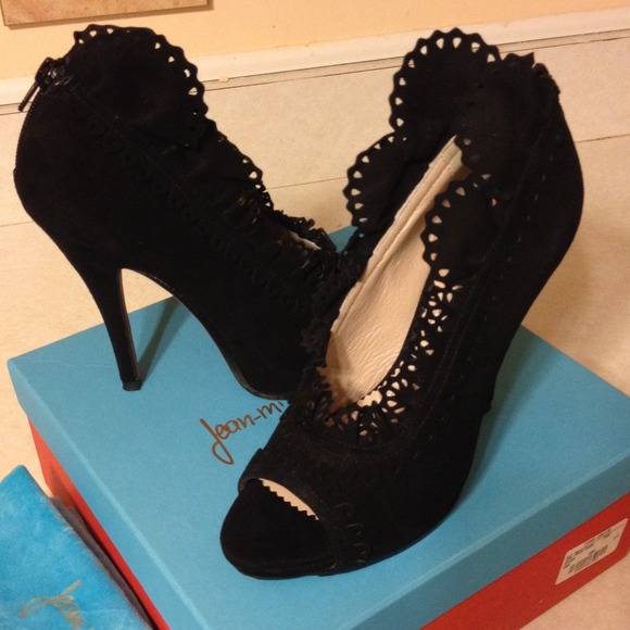 Odessa Peep-Toe Pump. Worn only once.