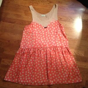 Urban outfitters pink daisy dress (trade)