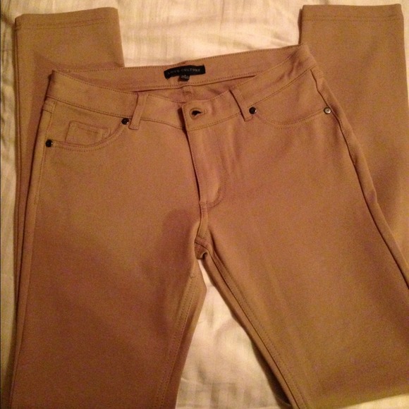 Never worn tan jeggins