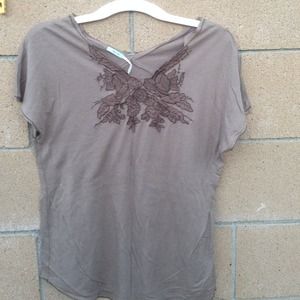 Kimchi blue light brown top