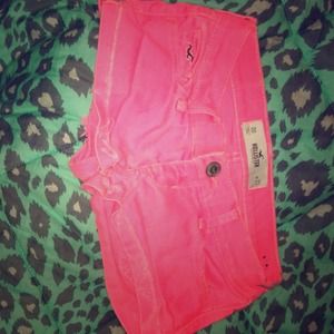 Hollister demin shorts