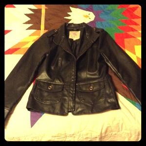 Leather jacket