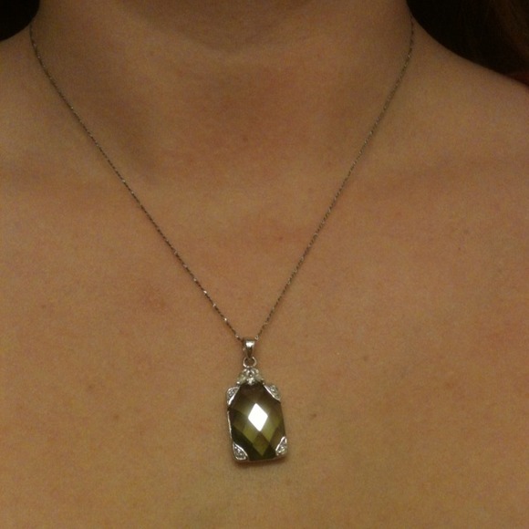Peridot necklace