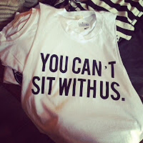 You can't sit with us authentic brandy melville