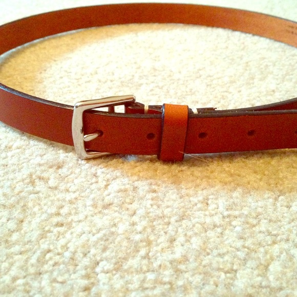 Leather Coach Belt