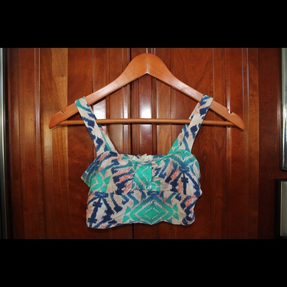 Nordstrom BP Aztec Print Bustier