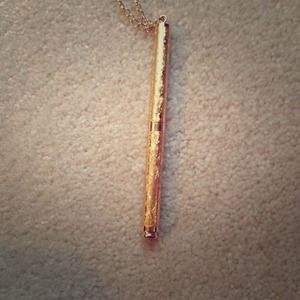 Madmen style vintage pen necklace