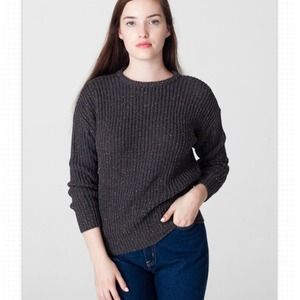 American Apparel Oversized Fisherman Pullover