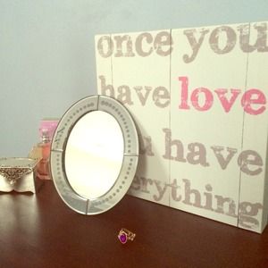 3 stackable purple and butterfly rings