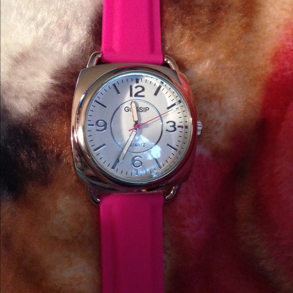 Jewelry - New Gossip hot pink watch
