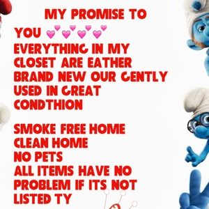My promise to you 💕 my closet
