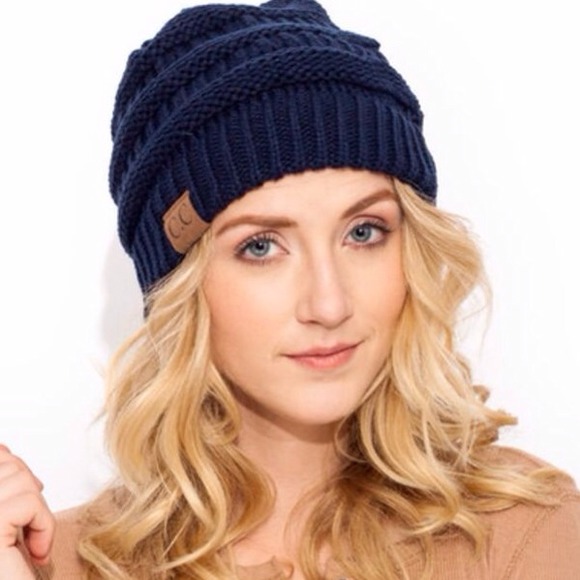 Navy blue beanie BRAND NEW in package
