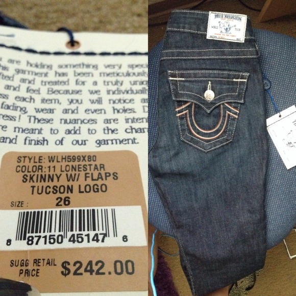 Brand new True Religions Jeans-Size 26 - Picture 1 of 3