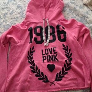 Love Pink pullover hoodie
