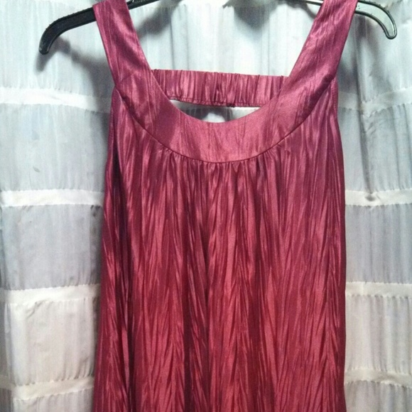 Silky Dress Top