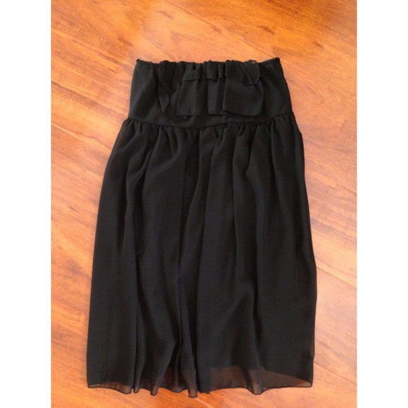 Chiffon tube dress