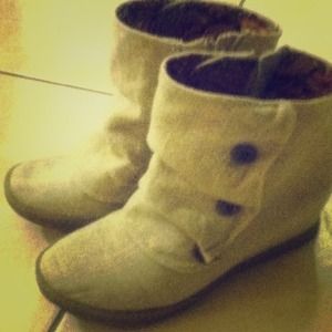 Beige Billabong Booties