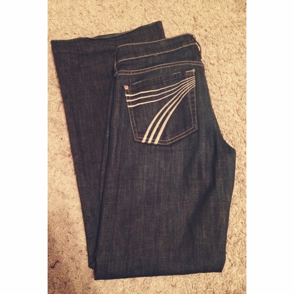 Dark wash dojo jeans