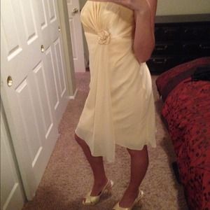 DAVIDS BRIDAL Dress & MATCHING Heels