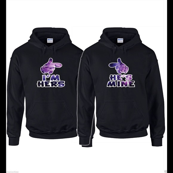 His and hers hoodies - Picture 1 of 4